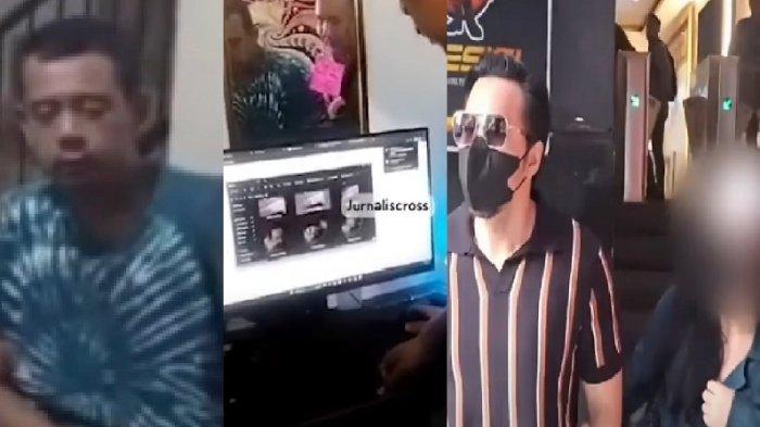 Momen mantan pacar anak David Naif berinisial AP diperiksa di rumahnya.   AP diduga menjadi penyebar utama sekaligus pemeran video viral.   Ia ketahuan menyembunyikan deretan video viral Audrey Davis di pc atau komputer pribadinya.   AP diketahui pernah menjalin hubungan bersama anak musisi ternama itu, Audrey Davis. 