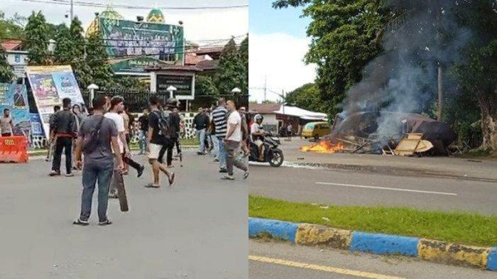 Dugaan penyebab bentrok anggota TNI AL dan Brimob di Kota Sorong, Papua Barat Daya, hingga sebabkan sejumlah petugas luka-luka. Dalam bentrokan Minggu (14/04/2024) tersebut, sebanyak 3 pos polisi dan Kantor Kepolisian Sektor atau Polsek KP3 Laut dirusak.