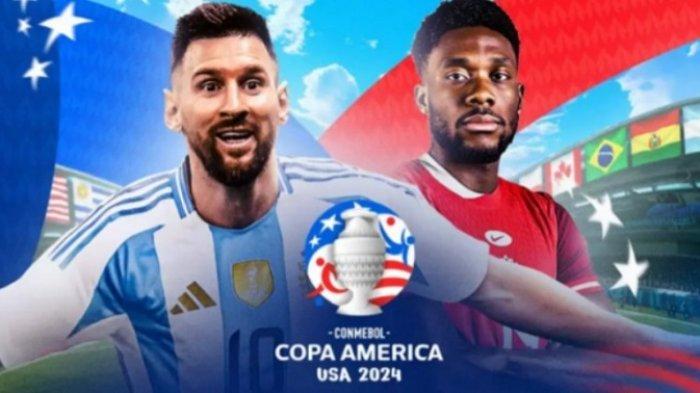 Copa Amerika 2024 akan dibuka laga perdana grup A, Timnas Argentina vs Kanada, Jumat (21/6/2024).