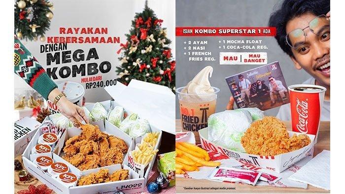 Ini Promo KFC Minggu 26 Desember 2021, Ada Mega Kombo Rp 240 Ribuan ...