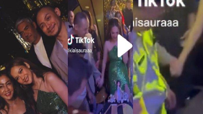 Berikut ini video viral Bunga Citra Lestari (BCL) genggaman tangan dengan pria berjas abu-abu. Sosok pria tersebut adalah Tiko Aryawardhana. 
Kini namanya jadi perbincangan di media sosial. Ia diketahui adalah duda 3 anak.