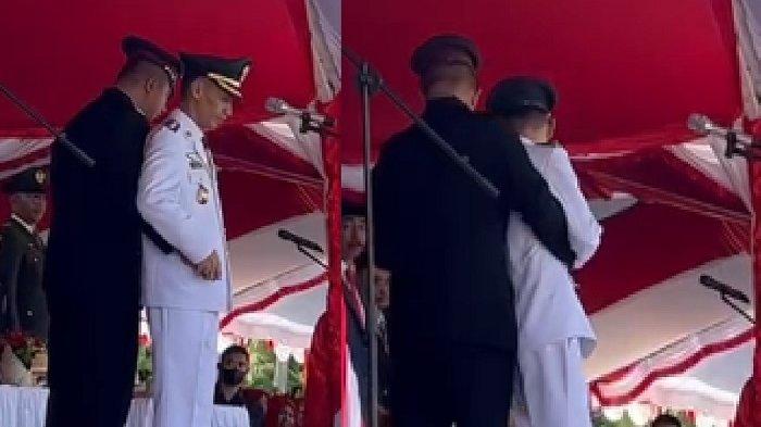 Berikut ini video viral Bupati Wakatobi Haliana nyaris pingsan saat upacara Hari Kemerdekaan RI ke-78. Acara pengibaran bendera merah putih digelar di Lapangan Pangulu Belo Wakatobi, Kecamatan Wangiwangi Selatan Kabupaten Wakatobi, Provinsi Sulawesi Tenggara (Sultra), Kamis (17/8/2023) sekitar pukul 08.00 WITA.