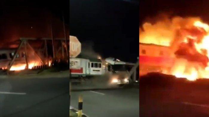 Beredar video viral detik-detik kecelakaan lalu lintas yang melibatkan kereta api 112 atau KA Brantas dengan truk. 
Rekaman video viral tersebut beredar luas di media sosial.