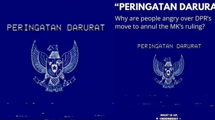 10 Artis Ikut Serukan Peringatan Darurat Garuda Biru di Media Sosial, Pilu Putusan MK Diabaikan DPR