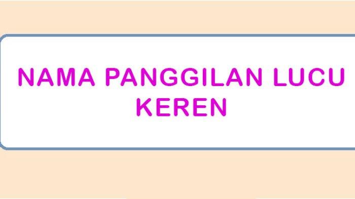 nama panggilan simbol unik dan menarik
