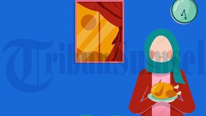 KEGIATAN RAMADHAN - Ilustrasi anak perempuan yang sedang menyediakan menu berbuka puasa. Inilah 15 Ide Kegiatan Selama Bulan Ramadhan 2025, Bermanfaat dan Bisa Menambah Pahala untuk Anak-Anak.