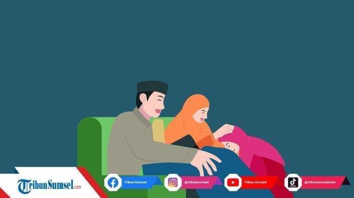 KATA-KATA SUNGKEMAN BAHASA JAWA - Ilustrasi moment sungkeman bersama orangtua. Inilah 20 Kata Sungkeman Hari Raya Idul Fitri 2025 untuk Orang Tua dalam Bahasa Jawa, Penuh Haru.
