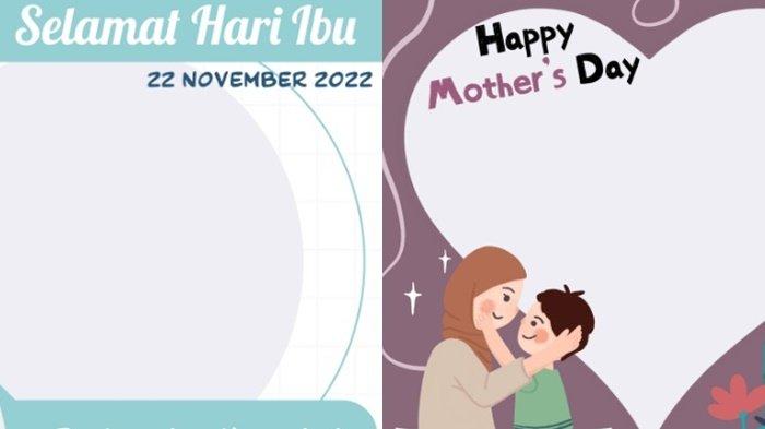 Twibbon Hari Ibu 2025 Gratis Desain Modern