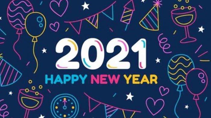 20 Gambar Dan Gif Keren Tahun Baru 2021 Cocok Jadikan Story Hingga