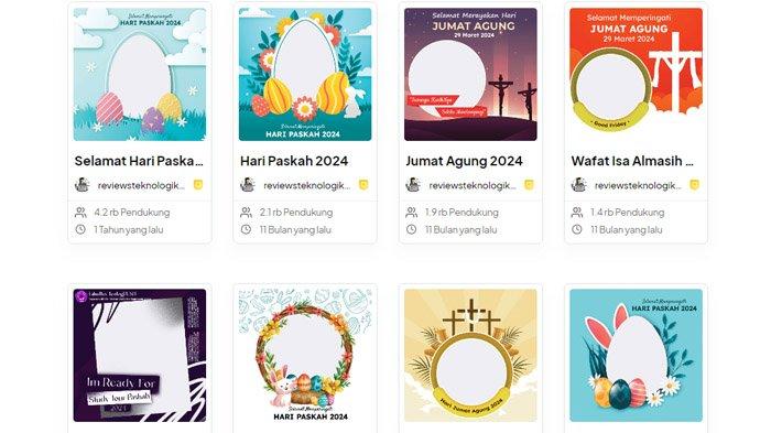 25 Gambar Ucapan Selamat Paskah 2024, Edit Foto Terbaik Mudah Bagikan
