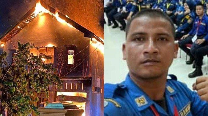 Ada kisah pilu dibalik penugasan Dio Suhjaryadi Petugas pemadam kebakaran (Damkar) OKU, Sumsel yang meninggal dunia usai dilalap si jago merah tertimpa runtuhan rumah