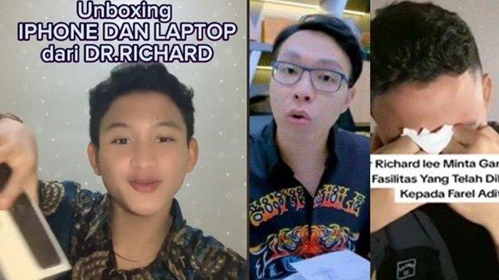 Adapun sederet fasilitas yang diberikan Richard Lee untuk Farel Aditya, mulai dari biaya sekolah, pakaian, perlengkapan seperti iphone, laptop, motor