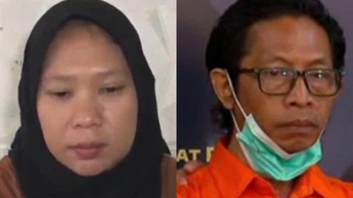 Ade Andriani, istri Sandy Permana membantah pengakuan Nanang Irawan alias Gimbal (45) bunuh suaminya karena perlakuan suaminya.