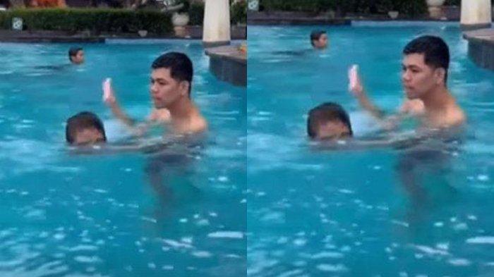 Adik Arfandi Bongkar Video Dante Berenang Tampak Depan