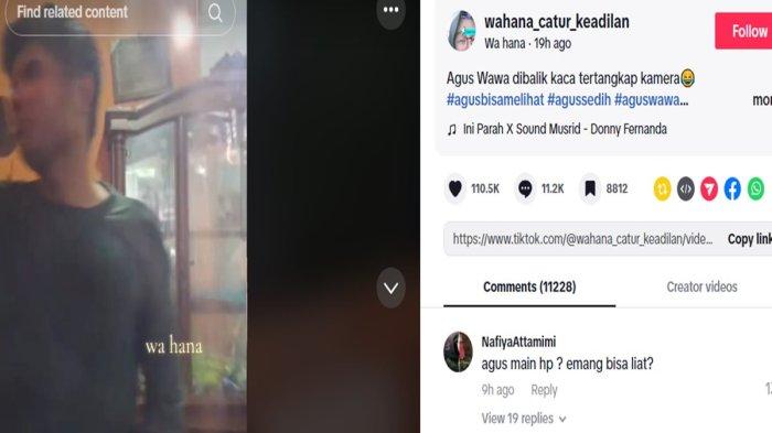 Agus Salim diam-diam bisa melihat, berjalan tanpa bantuan.