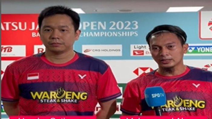 Ahsan/ Hendra Ngaku Kalah Segalanya Setelah Dikalahkan Fajar/ Rian di Perempat Final Japan Open 2023