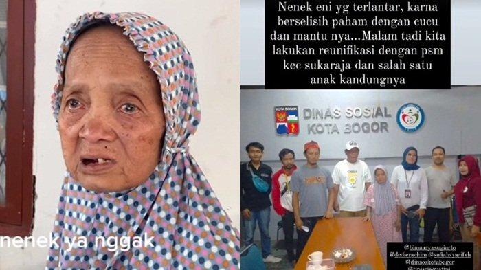 Akhir nasib Nenek Eni yang diusir cucu akhirnya dijemput keluarga.