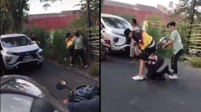 Anggota polisi dikeroyok geng motor