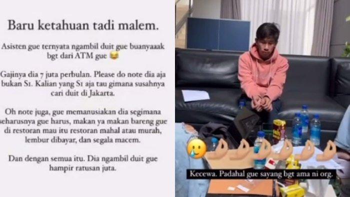 Awkarin kecewa asisten gasak uang hingga ratusan juta.