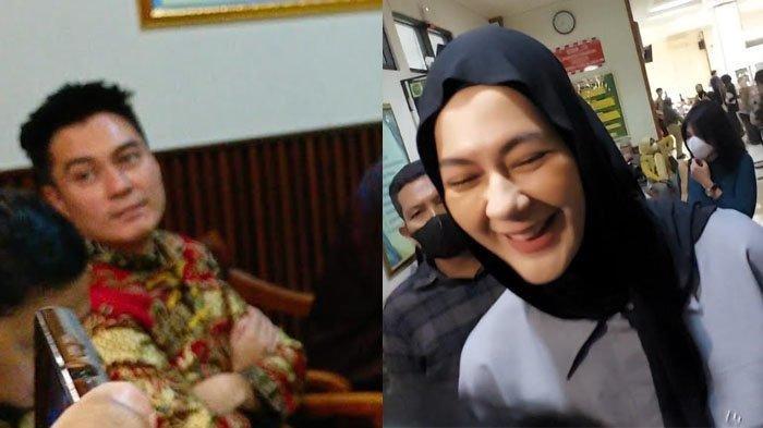 SIDANG PERCERAIAN ARTIS. Baim Wong dan Paula Verhoeven Hadir dalam sidang cerainya di Pengadilan Agama Jakarta Selatan, Rabu (5/3/2025). Baim Wong meminta pihak Paula Verhoeven agar tak terlalu menggebu-gebu menyudutkannya soal anak. dirinya terus memperjuangkan apa yang terbaik