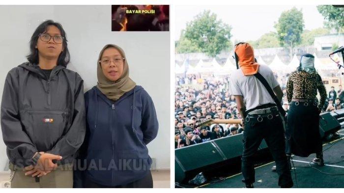 SUKATANI MINTA MAAF - Band Sukatani meminta maaf usai lagu berjudul Bayar Bayar Bayar viral, Kamis (20/2/2025). Vokalisnya Novi Citra Indriyati saat ini sudah tak lagi berstatus guru SD.