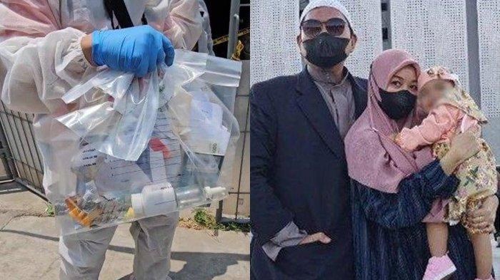 Beberapa kantong yang dibawa polisi dari olah TKP lanjutan di rumah tempat penemuan jenazah ayah-anak membusuk di Koja. Polisi dalami dugaan jenazah ayah dan anak tewas membusuk di Koja tewas gara-gara keracunan obat