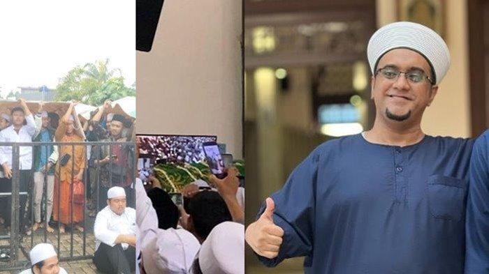 Beginilah detik-detik proses pemakaman Habib Hasan Bin Jafar Assegaf, hari ini Kamis (14/3/2024) siang. Meski hujan turun, ribuan pelayat tetap hadir