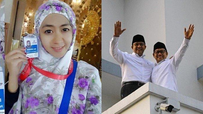 Beginilah reaksi Eka Anugrah, wanita pendukung pasangan Capres-Cawapres Anies Baswedan-Muhaimin Iskandar mendapat teror usai menyumbangkan 100 mobil