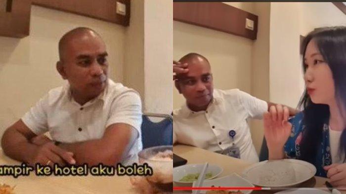 Beginilah siasat Asri Damuna, pria botak yang mengajak Youtuber Korea ke Hotel tengah viral di media sosial. memperkenalkan diri sebagai Albert