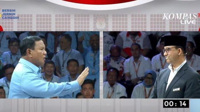 Prabowo Subianto dan Anies Baswedan