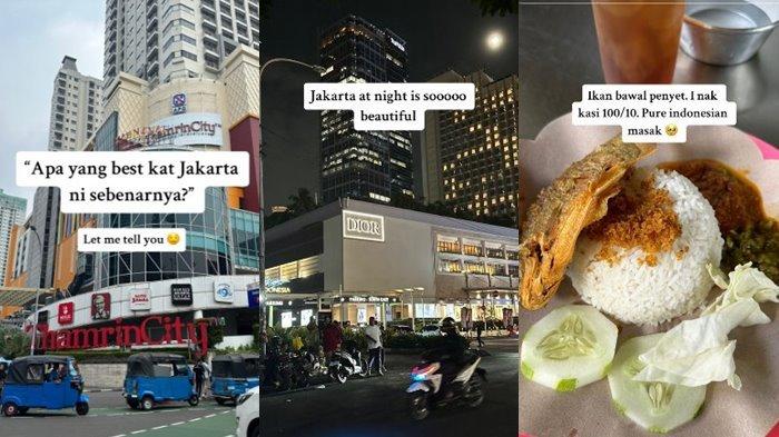 Berbeda dengan Turis asal Malaysia, Intan Nurliana, turis ini berkunjung ke Indonesia beri pujian keindahan Jakarta.