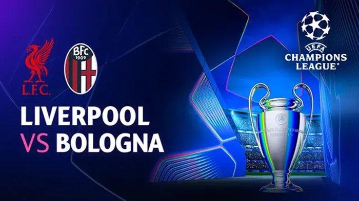 Berikut jadwal tayang acara TV pada Jumat (4/10/2024) Uefa Champions League Liverpool akan melawan Bologna pada 3 Oktober 2024 pukul 01.45 WIB di SCTV