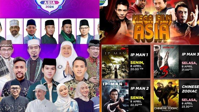 Berikut jadwal tayang acara TV pada Senin (8/4/2024) di NET TV, SCTV, RCTI, Trans TV, Trans 7, dan Indosiar.