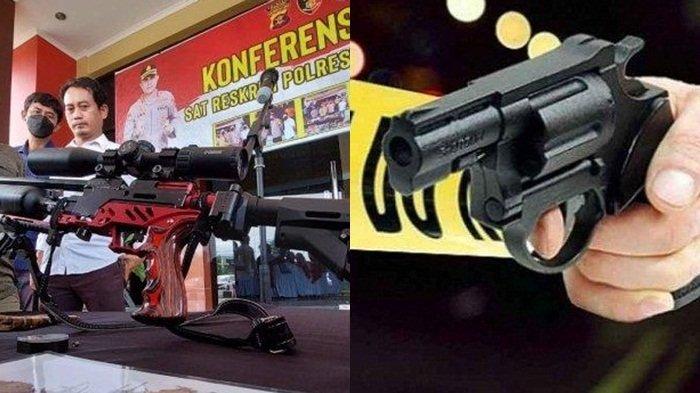 Bocah berusia 13 tahun tak sengaja tembak temannya berinisial F (15) hingga meninggal dunia.