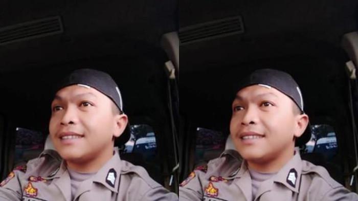 POLISI TEWAS BERTUGAS- Bripka Cecep Saeful Bahri, personel Bhabinkamtibmas Polres Garut tewas tugas dalam acara syukuran makan gratis resepsi pernikahan anak Dedi Mulyadi, yaitu Maula Akbar Mulyadi Putra dengan Wakil Bupati Garut, Putri Karlina, yang berlangsung di Lapangan Oto Iskandar Dinata, Kecamatan Garut Kota, Jumat (18/7/2025).