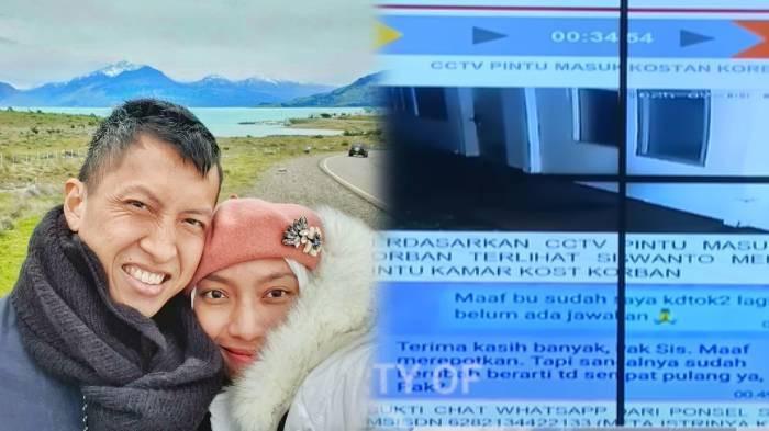 KEMATIAN DIPLOMAT ARYA DARU - Bukti Chat WhatsApp Istri Diplomat Arya Daru ke Penjaga Kos, Curigai Sandal di Depan Kamar Suami.