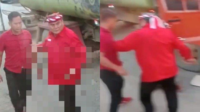 Bupati Kubar saksikan ajudan aniaya sopir truk.
