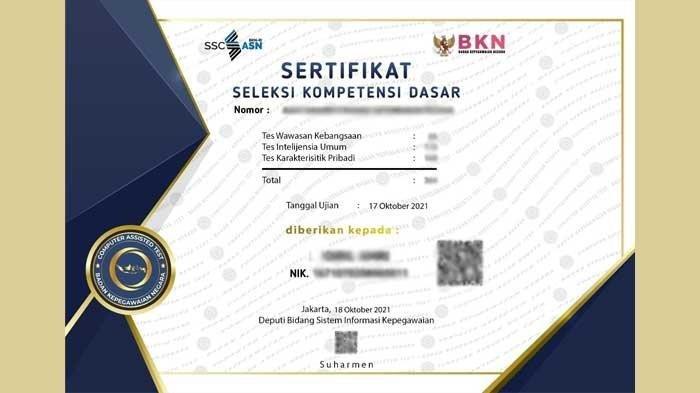 Cara Mudah Download dan Simpan Sertifikat SKD CPNS 2024 Lewat HP