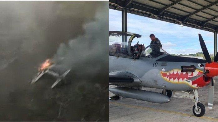 Daftar 4 Anggota TNI di Dua Pesawat Super Tecano yang Jatuh di Pasuruan, Dikabarkan Ada Korban Tewas