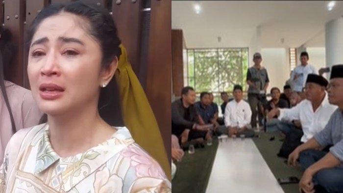 Detik-detik Dewi Perssik mengamuk dibentak oleh Malkan, ketua RT saat mediasi soal sapi kurban di tolak.