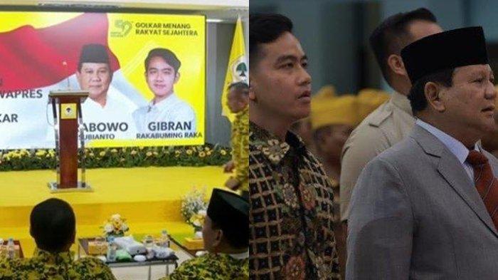 Detik-detik Gibran Diumumkan Golkar Jadi Cawapres Prabowo, Ternyata Sudah Temui Zulkifli Hasan