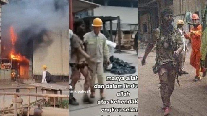 Detik-detik Irfan Bukhori selamat dari ledakan tungku smelter PT Indonesia Tsingshan Stainless Steel (ITSS) di Kabupaten Morowali, Sulawesi Tengah berjalan dengan tubuh gosong.
