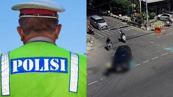 Detik-detik Mengerikan Saat Aipda Suharseno Meninggal Dunia Ditabrak Mobil Saat Bertugas di Klaten