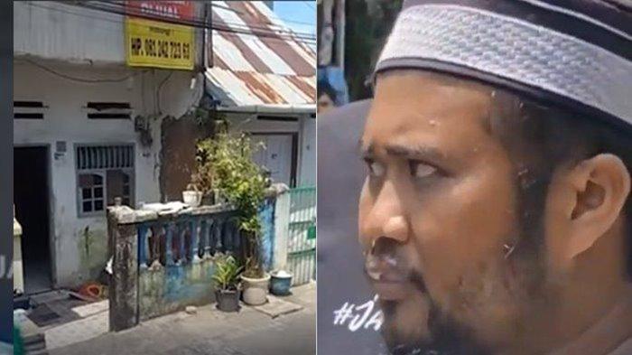 Diungkap Yusran tukang bubur, ia sudah mengontrak di rumah H sejak Desember 2017 hingga Desember 2023, tak sadar 6 tahun tinggal dengan jasad dicor