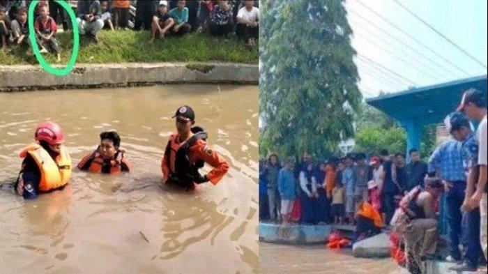Dua bocah di Brebes, Jawa Timur yang dicari Tim SAR karena dilaporkan hilang tenggelam ternyata tidur siang
