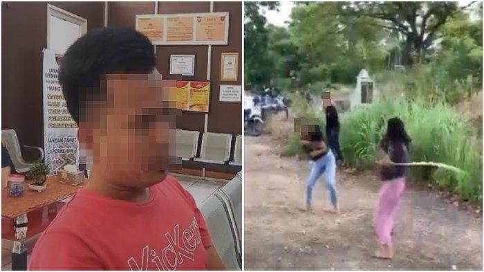 Duel remaja putri pakai celurit di Palembang viral, fakta terungkap, salah satu menderita luka bacok, orang tua lapor polisi, Selasa (16/1/2024).