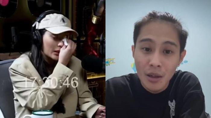 PENGAKUAN : Erika Carlina ngaku hamil 9 Bulan (Kiri) Dj Panda menguak awal perkenalan dengan Erika Carlina hingga syok dikabari hamil (Kanan)