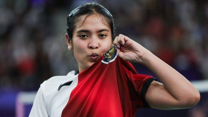 Hasil Gregoria Mariska Tanjung akhirnya berhasil lolos ke perempatan final Olimpiade Paris 2024.
