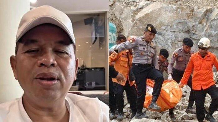 LONGSOR TAMBANG CIREBON - Gubernur Jawa Barat Dedi Mulyadi sampaikan ucapan belasungkawa terhadap korban tanah longsor di tambang galian C Cirebon (Kiri). Tim gabungan kembali menemukan dua korban tewas dalam bencana longsor di kawasan Gunung Kuda, Desa Cipanas, Kecamatan Dukupuntang, Kabupaten Cirebon, Jumat (30/5/2025). Hingga Jumat pukul 14.30 WIB, jumlah korban tewas mencapai enam orang.