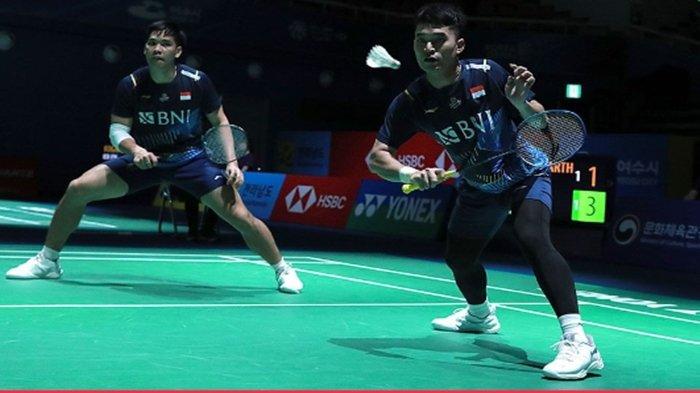Hasil Korea Open 2023 : Leo Rolly/Daniel Marthin Terbukti Kalah Angin Duluan Dari Pasangan Taiwan